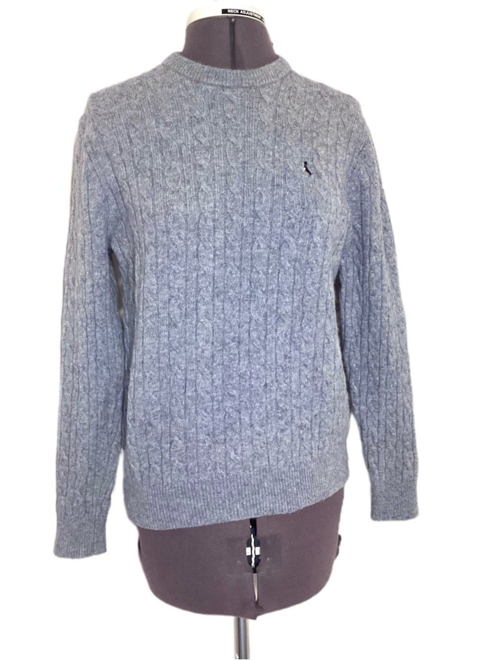 Jack Wills Merino Wool Cable Knit Sweater M